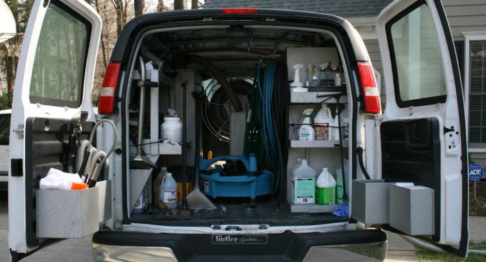 Van tidy ideas