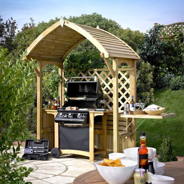 Bbq cubby gazebo upcycled unexpected shedoftheyear cubbies playhouses cracknell stuart shack owned edwards writes recycledinteriors