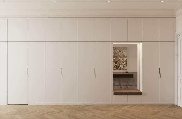 Built in hallway cupboard ideas