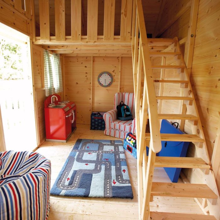 Playhouse interior ideas