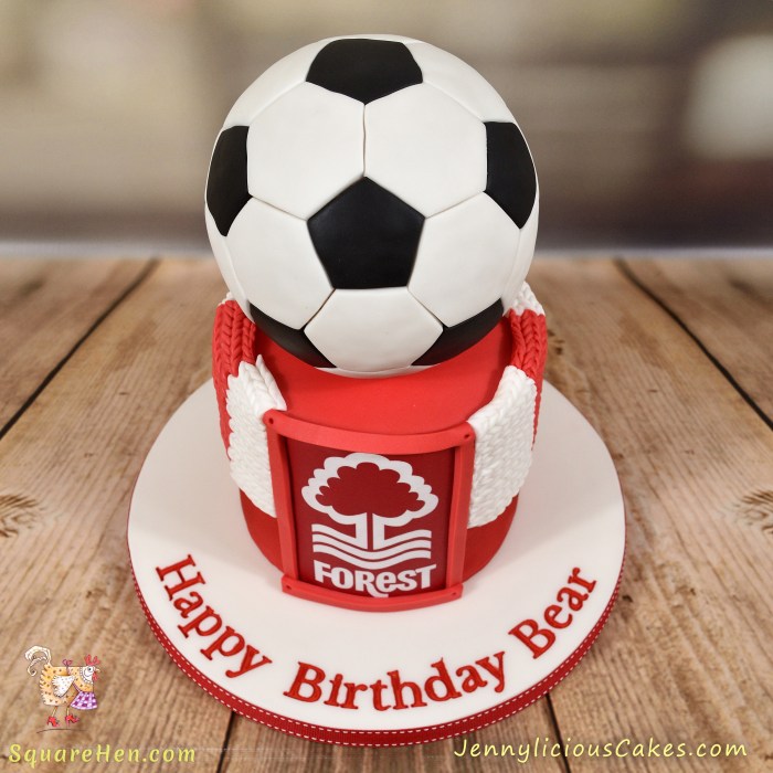 Birthday cake ideas football