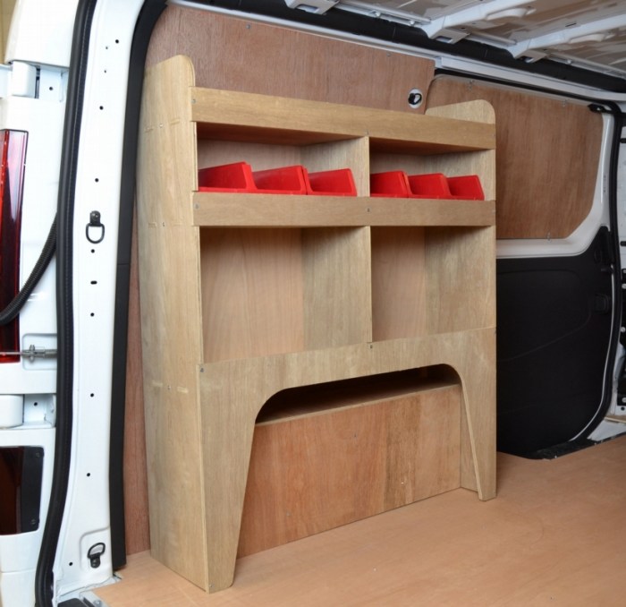 Vauxhall vivaro racking ideas