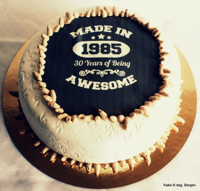 30 birthday cake ideas