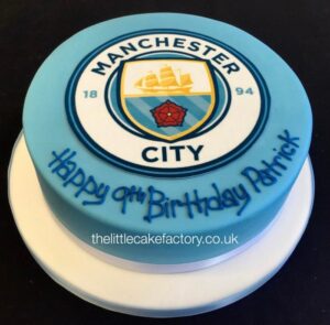 Manchester city cake ideas