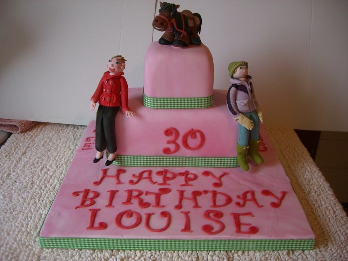 Birthday 30th cake ann celebration cakes confectionery elizabeth