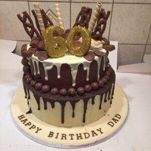 60th birthday cake ideas for her