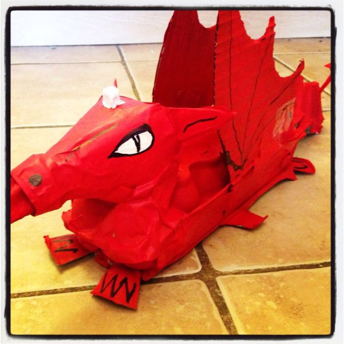 Welsh dragon craft ideas