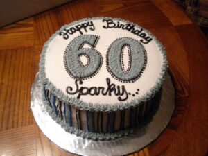 60th birthday cake ideas for men