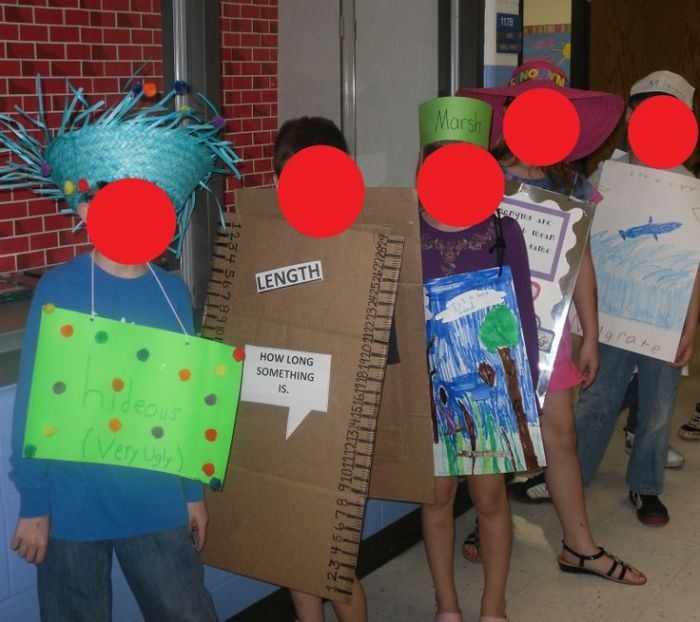 Vocabulary parade ideas