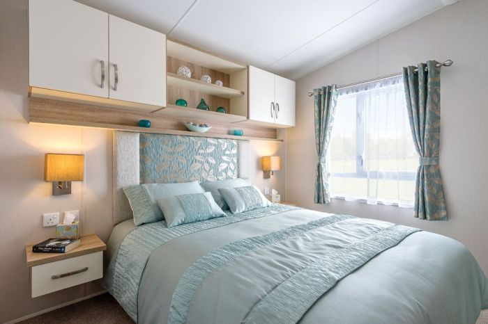 Static caravan bedroom ideas