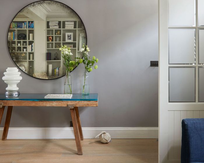 Black white and grey hallway ideas