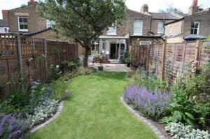 English terraced house backyard ideas