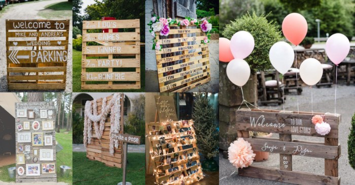 Pallet Wedding Ideas: Rustic Charm for Your Special Day - Idea Centres