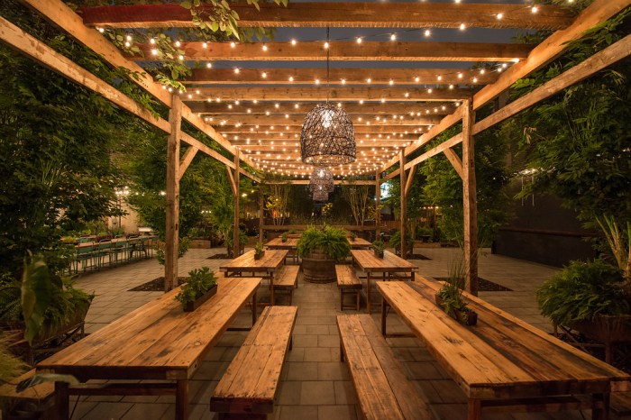 Beer garden ideas