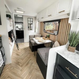 Static caravan interior design ideas