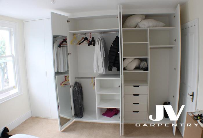 Small built in wardrobe ideas