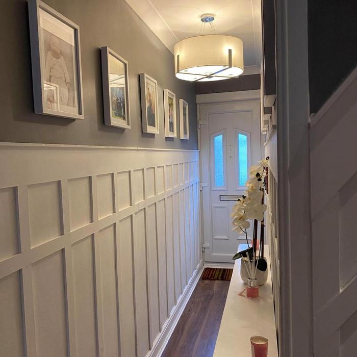 Wall panelling ideas for hallways