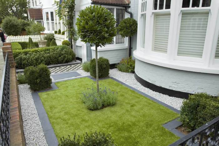 Modern front garden ideas uk