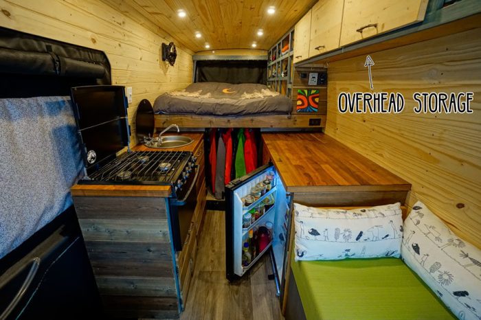 Ideas for van storage