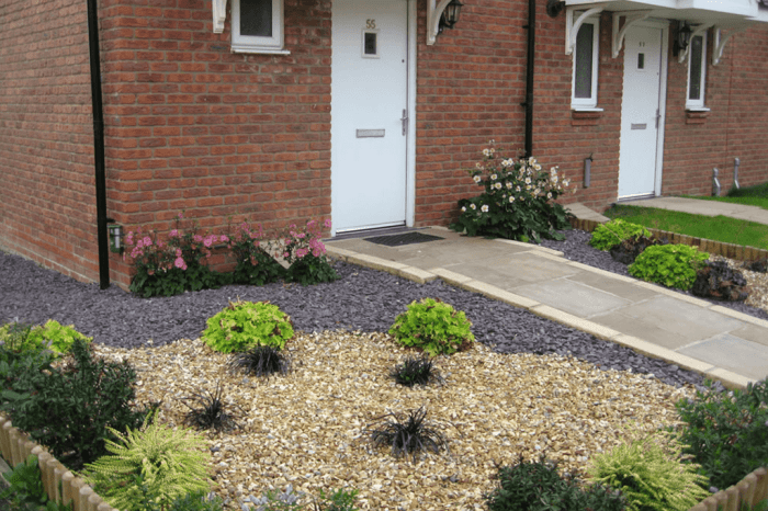 Small front garden ideas gravel