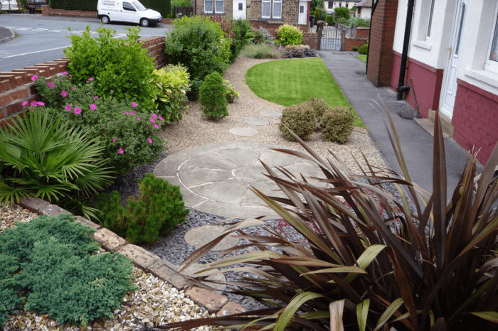 Gravel driveway pea landscaping driveways bound bonded yard caminhos pedras aprenda