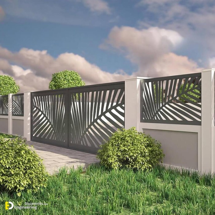 Contemporary fencing ideas