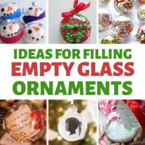 Fill your own bauble ideas