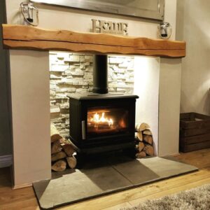 Log burner fireplace design ideas