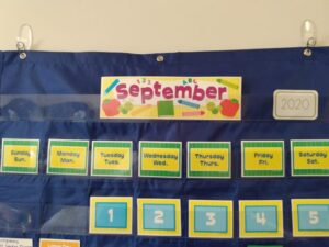 Calendar ideas early years