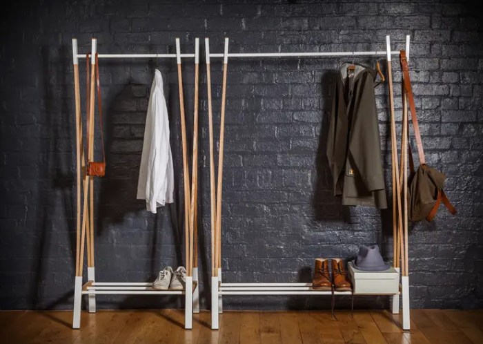 Clothes rail ideas