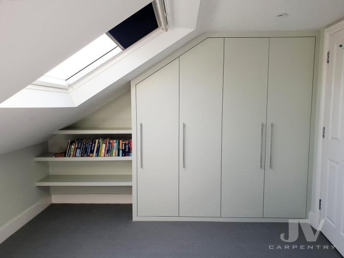 Wardrobes joat bedrooms attic hers sections