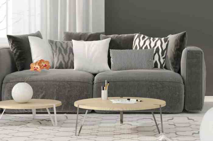 Grey sofa cushion ideas