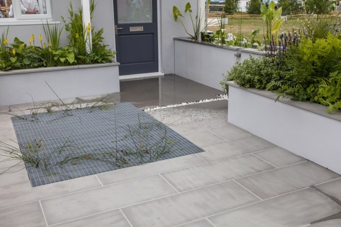 Porcelain tile patio ideas