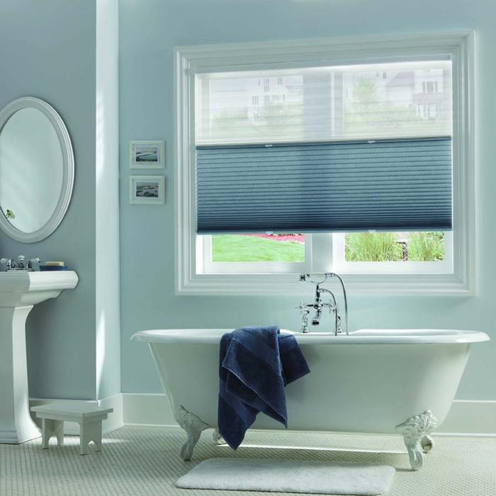 Bathroom blind ideas