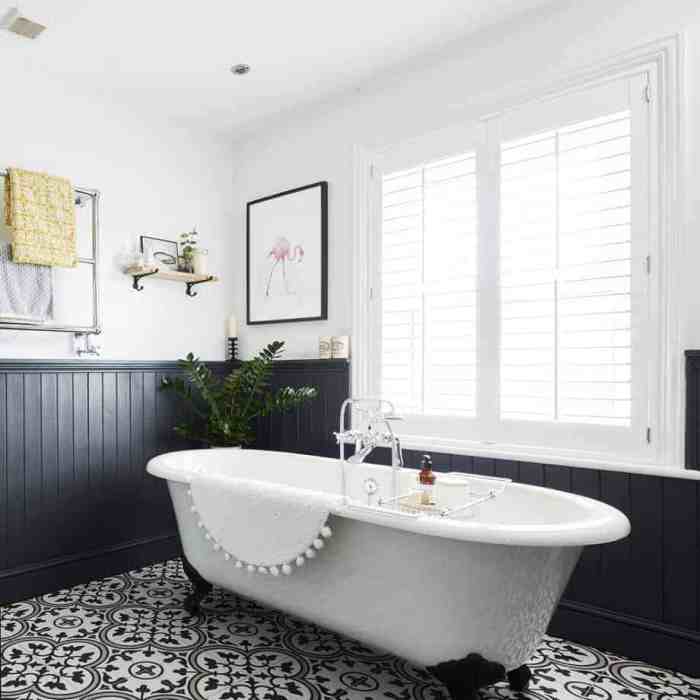 Bathroom wall paneling ideas