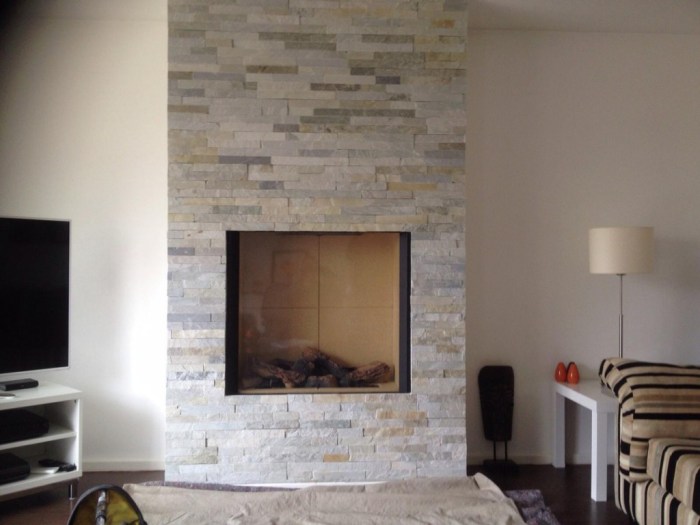 Hole in the wall fireplace ideas