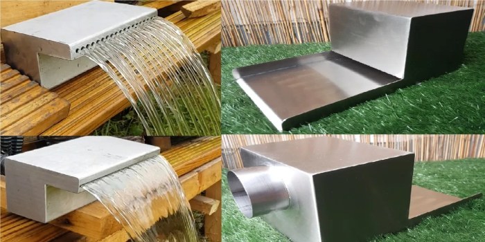 Pond water blade ideas