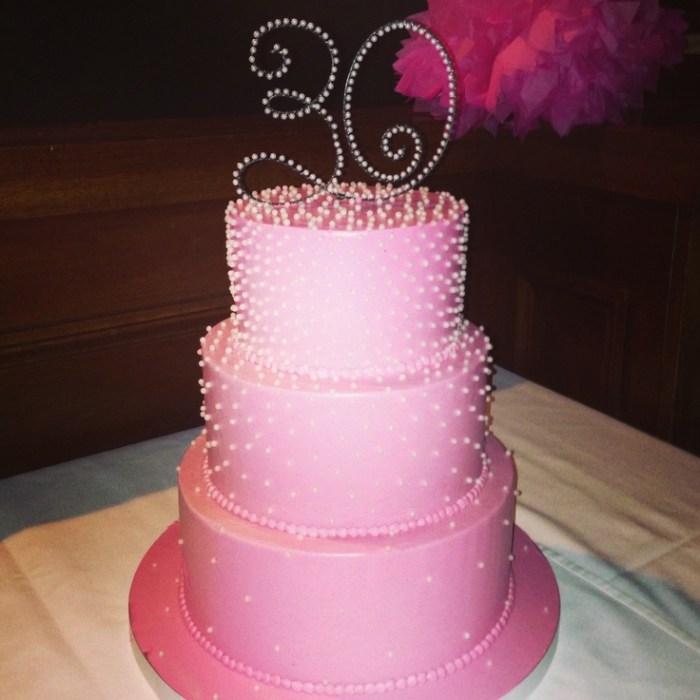 30th birthday cake ideas for women