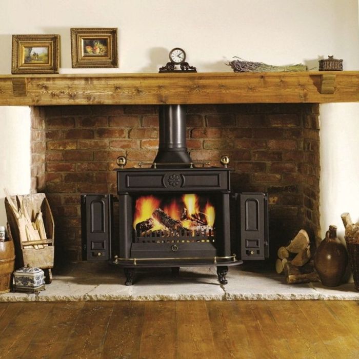 Log burner fireplace design ideas