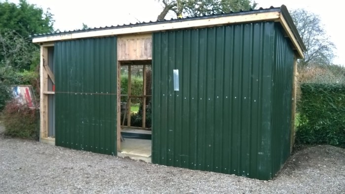 Shed cladding ideas