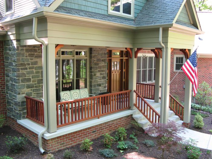 Brick porch ideas