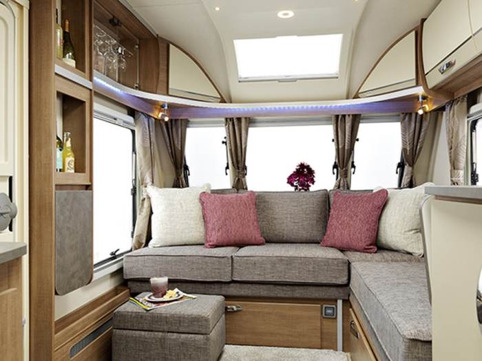 Touring caravan interior ideas