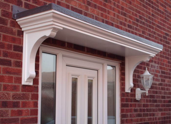 Front door canopy ideas uk