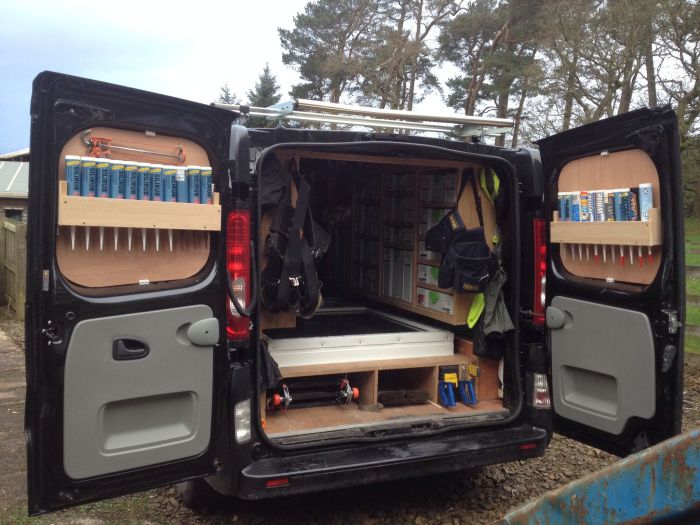 Van tidy ideas