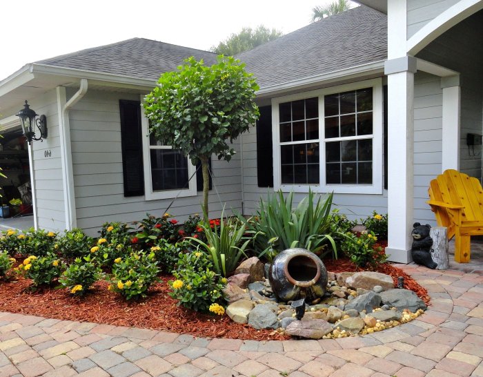 Small front garden ideas gravel