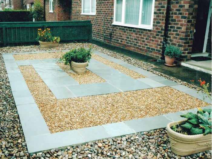 Gravel front garden ideas uk