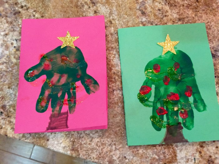 Handprint card ideas