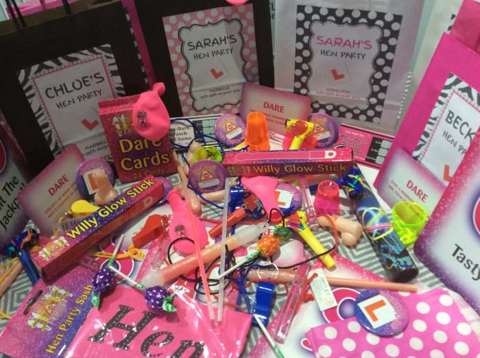 Gift ideas for hens party