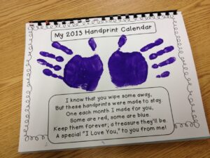 Calendar ideas for eyfs