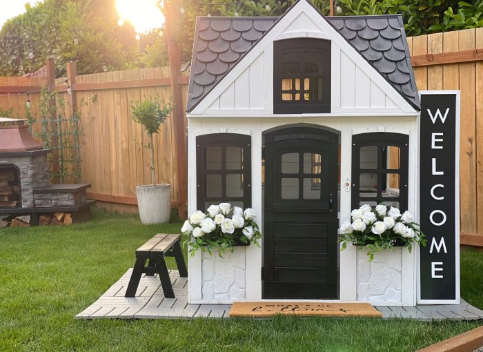 Playhouse paint ideas